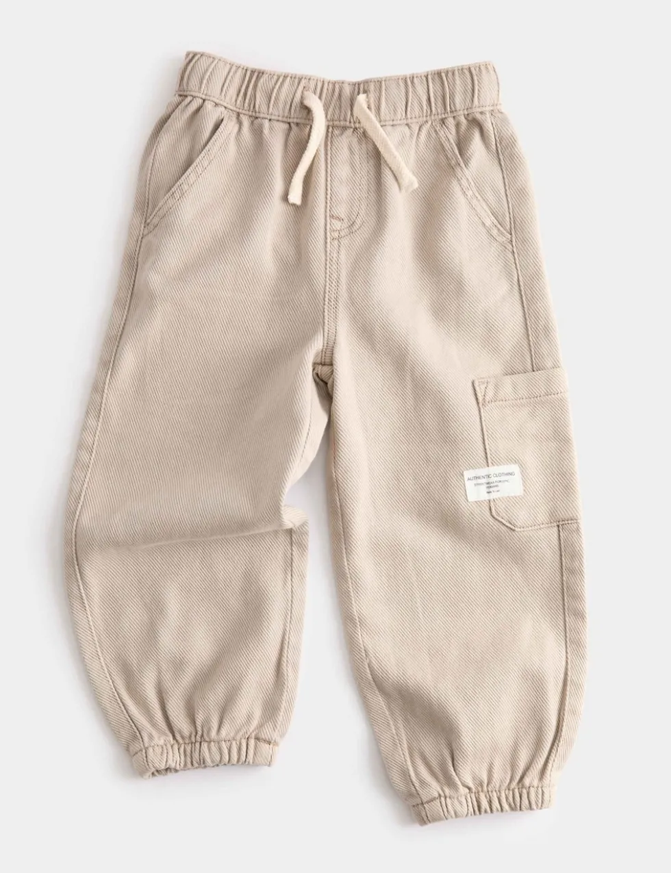 Relaxed Denim Cargo Jeans (2-8 Yrs)
