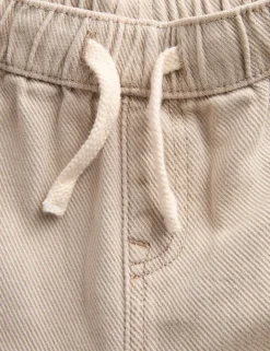 Relaxed Denim Cargo Jeans (2-8 Yrs)