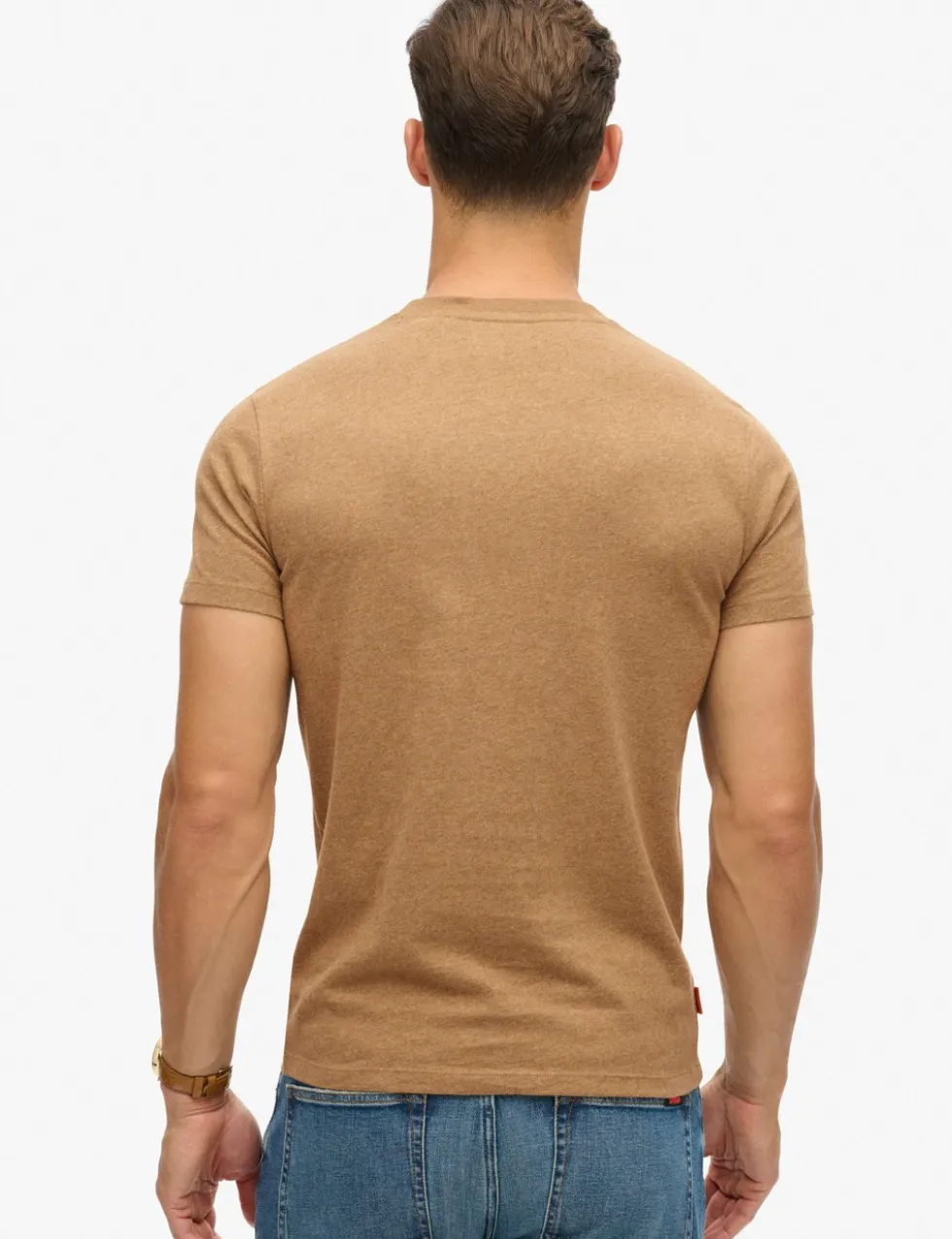 Relaxed Fit Cotton Textured T-Shirt