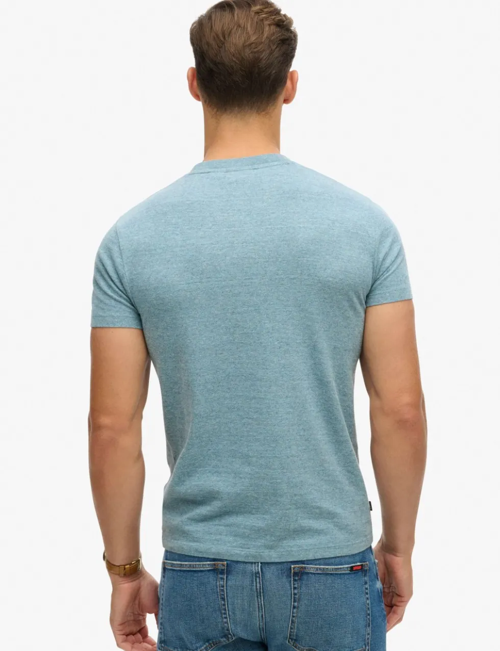 Relaxed Fit Cotton Textured T-Shirt