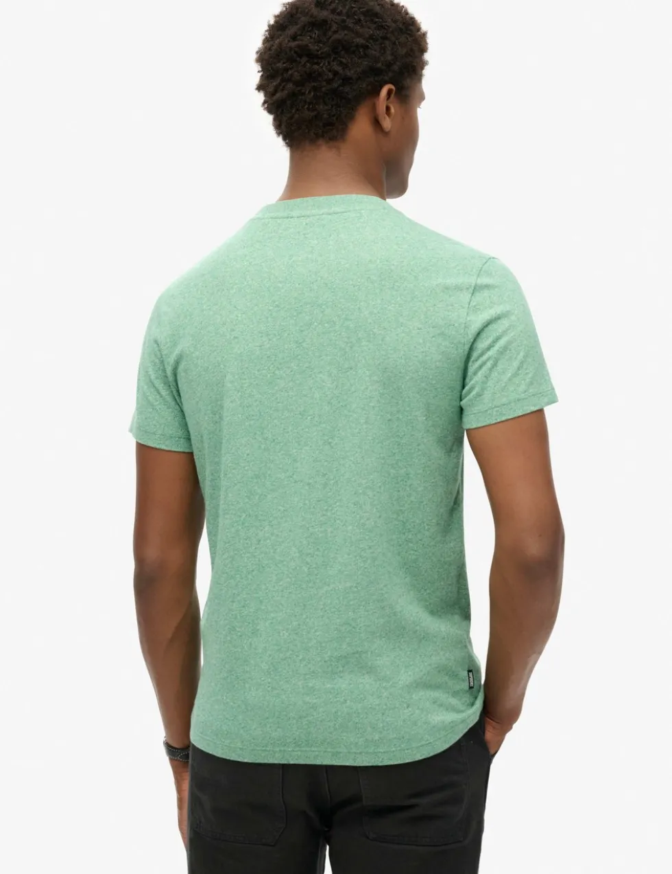 Relaxed Fit Cotton Textured T-Shirt