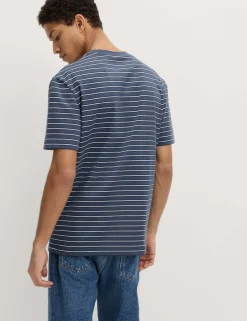 Relaxed Fit Cotton Rich Stripe T-Shirt
