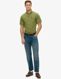 Relaxed Fit Cotton Rich Textured Shirt