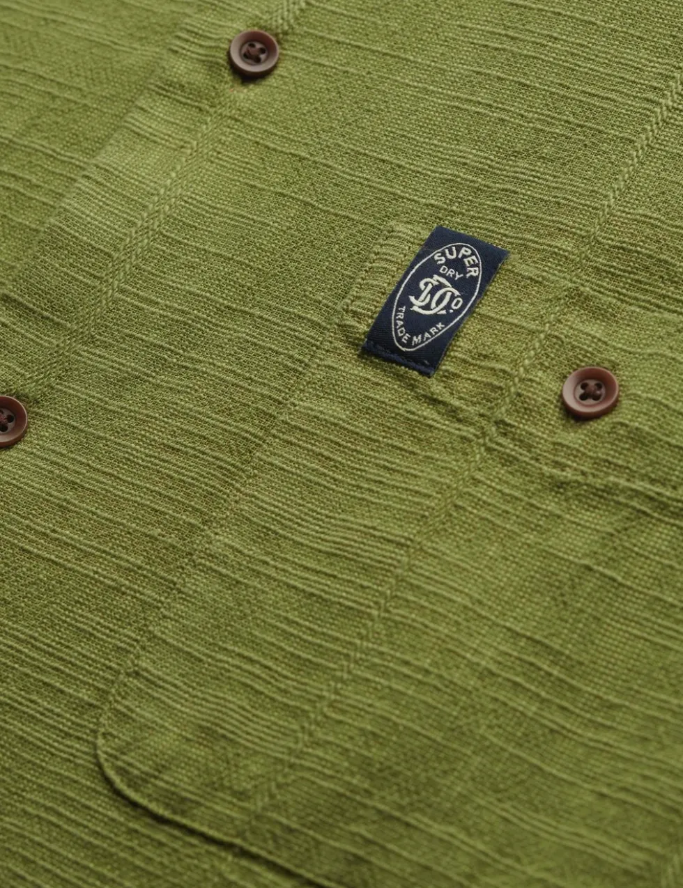 Relaxed Fit Cotton Rich Textured Shirt