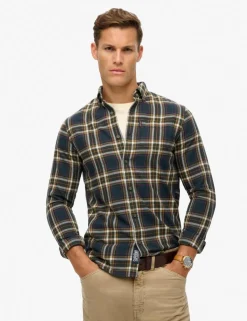 Relaxed Fit Pure Cotton Check Shirt