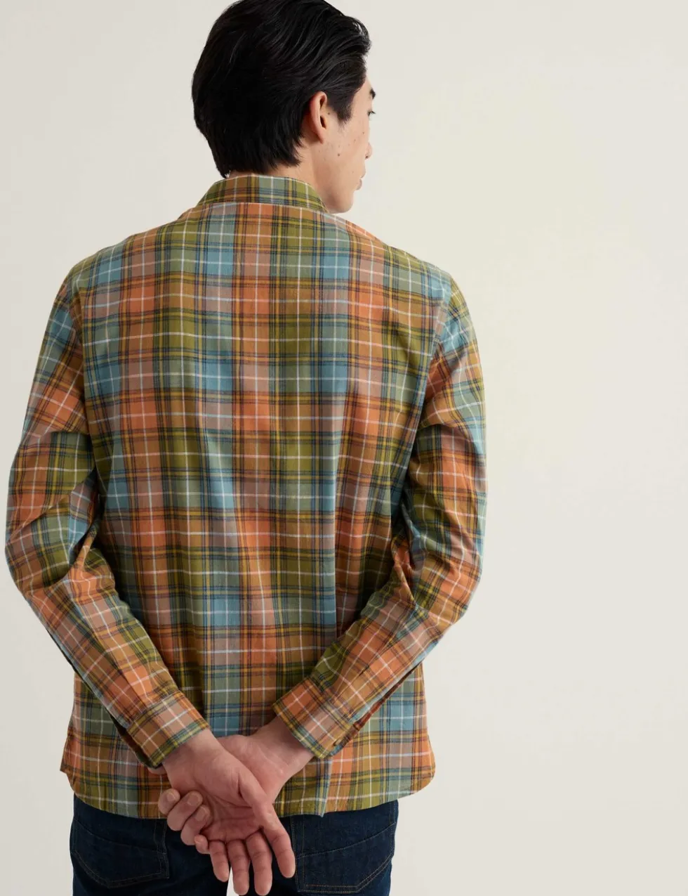 Relaxed Fit Pure Cotton Checked Shirt
