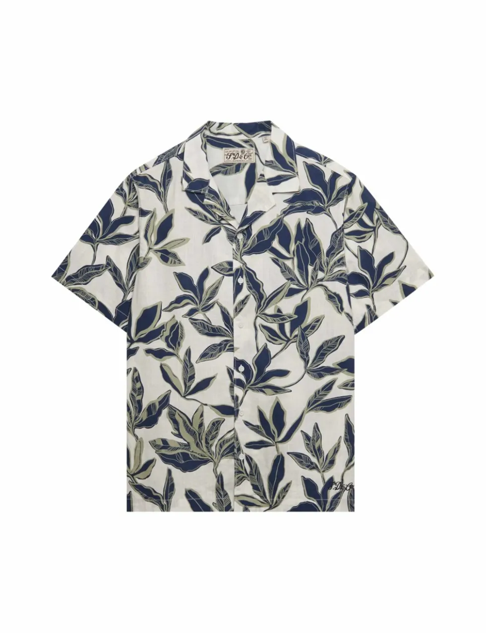 Relaxed Fit Pure Cotton Floral Shirt