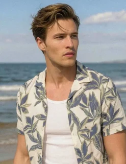 Relaxed Fit Pure Cotton Floral Shirt
