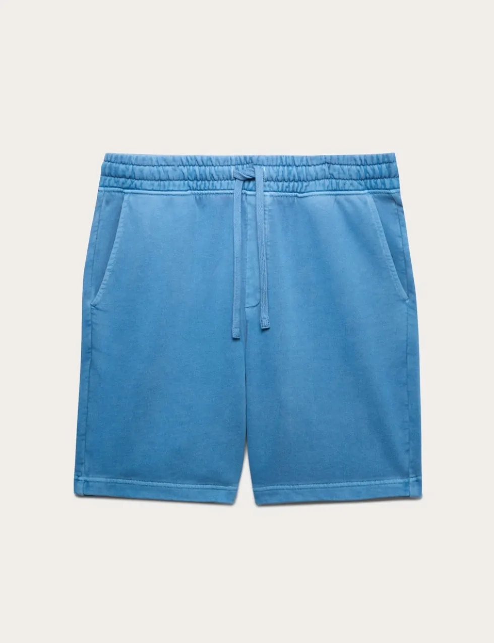 Relaxed Fit Pure Cotton Garment Dye Short
