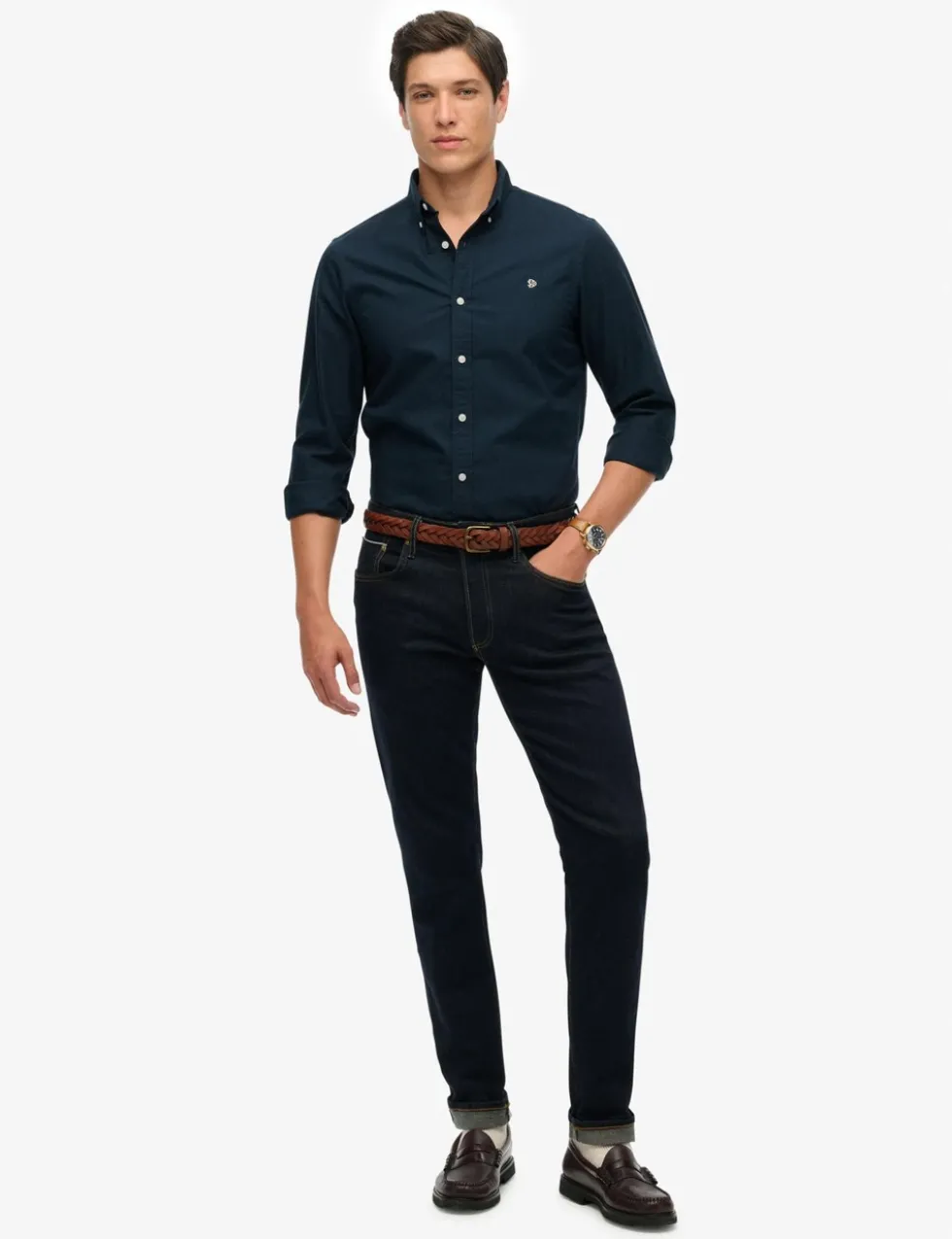 Relaxed Fit Pure Cotton Oxford Shirt