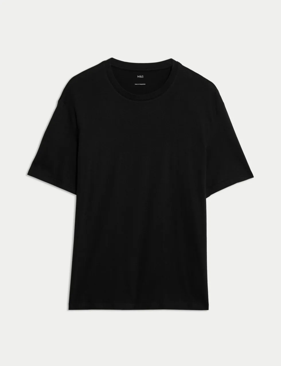Relaxed Fit Pure Cotton T shirt