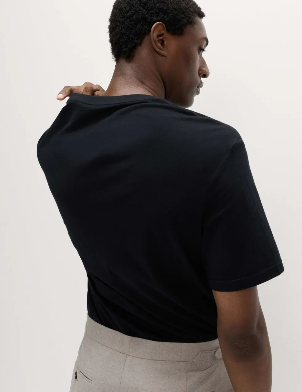Relaxed Fit Pure Cotton T shirt