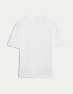 Relaxed Fit Pure Cotton T shirt