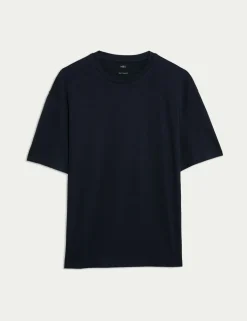 Relaxed Fit Pure Cotton T shirt