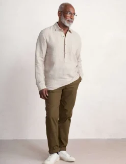 Relaxed Fit Pure Linen Overhead Shirt
