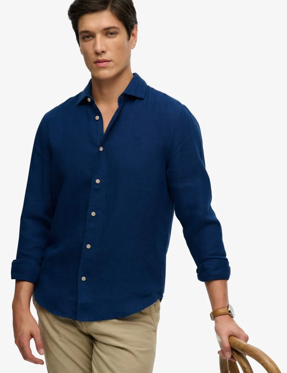Relaxed Fit Pure Linen Shirt