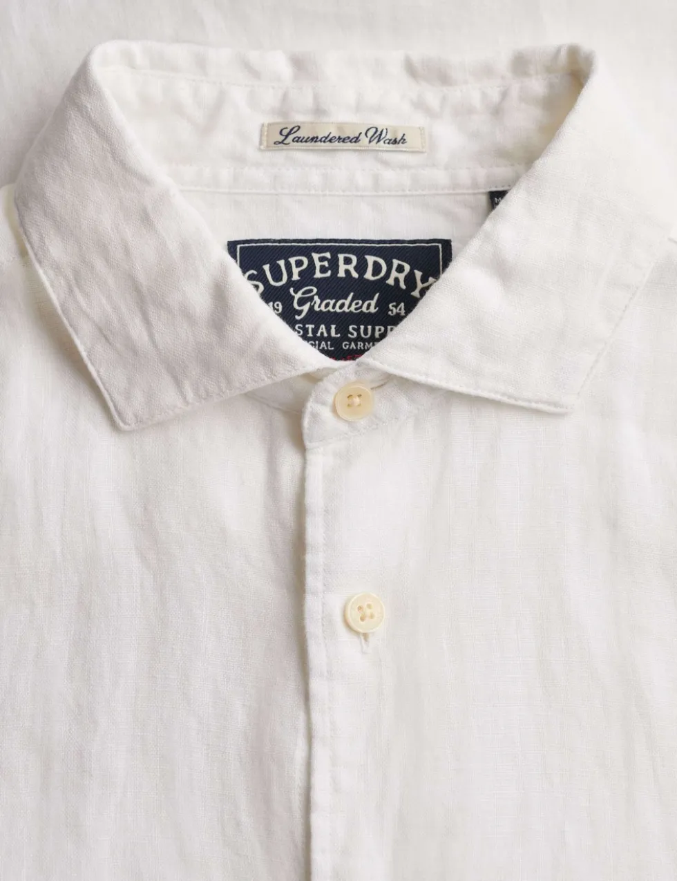 Relaxed Fit Pure Linen Short Sleeve Shirt
