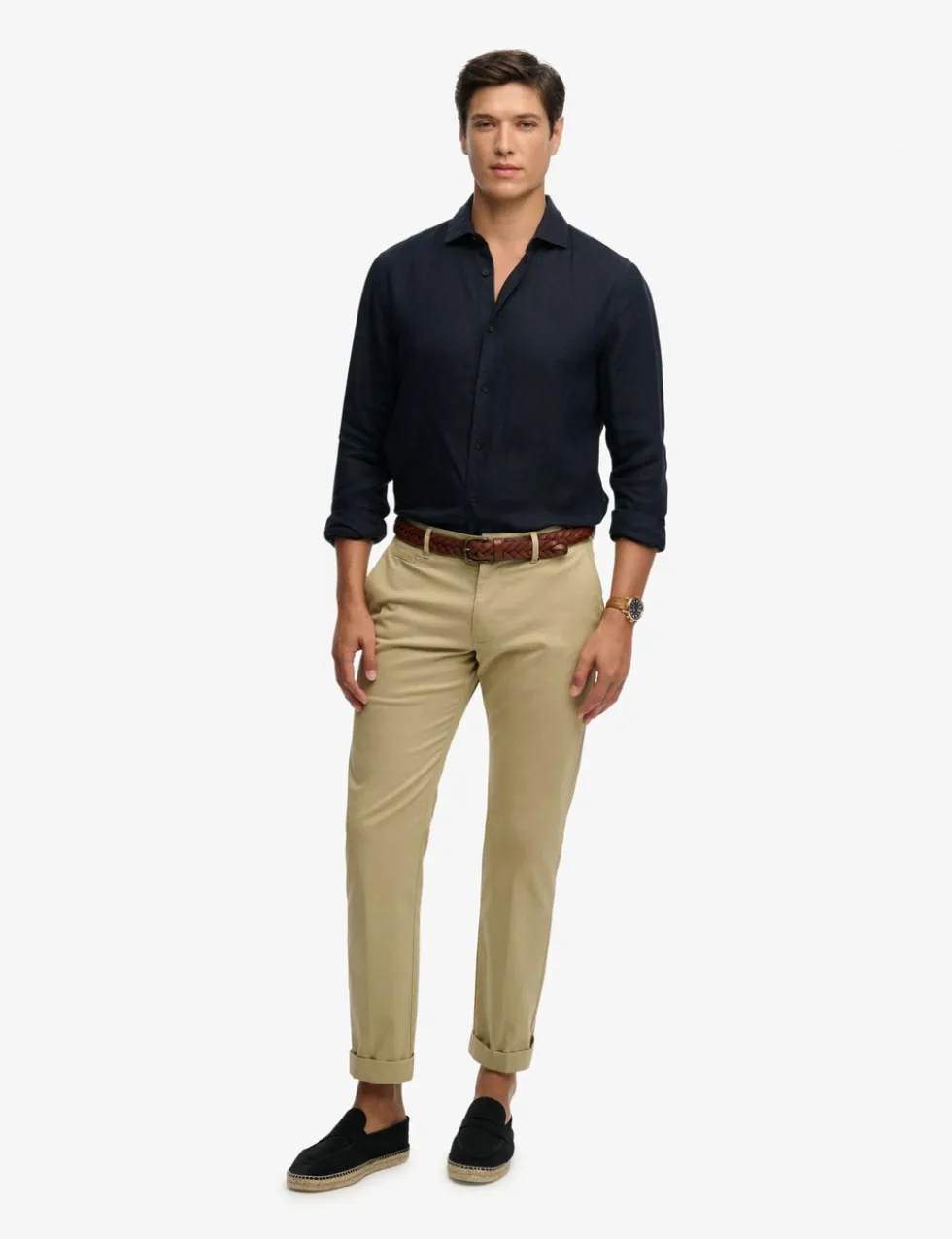 Relaxed Fit Pure Linen Shirt