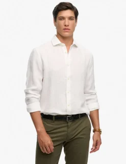 Relaxed Fit Pure Linen Shirt