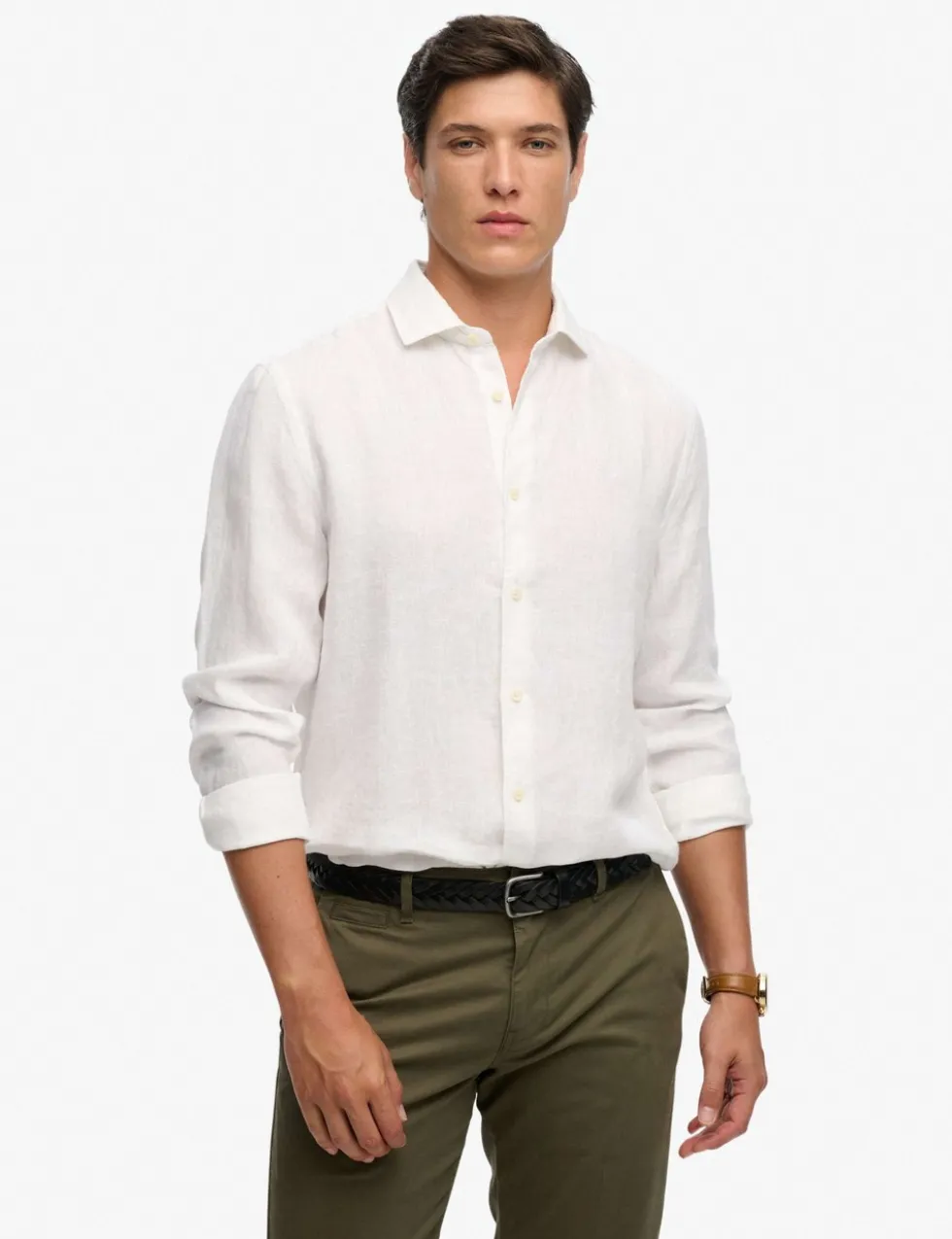 Relaxed Fit Pure Linen Shirt
