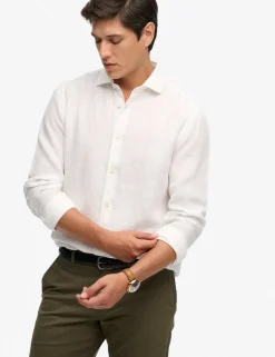 Relaxed Fit Pure Linen Shirt