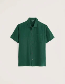 Relaxed Fit Pure Linen Shirt
