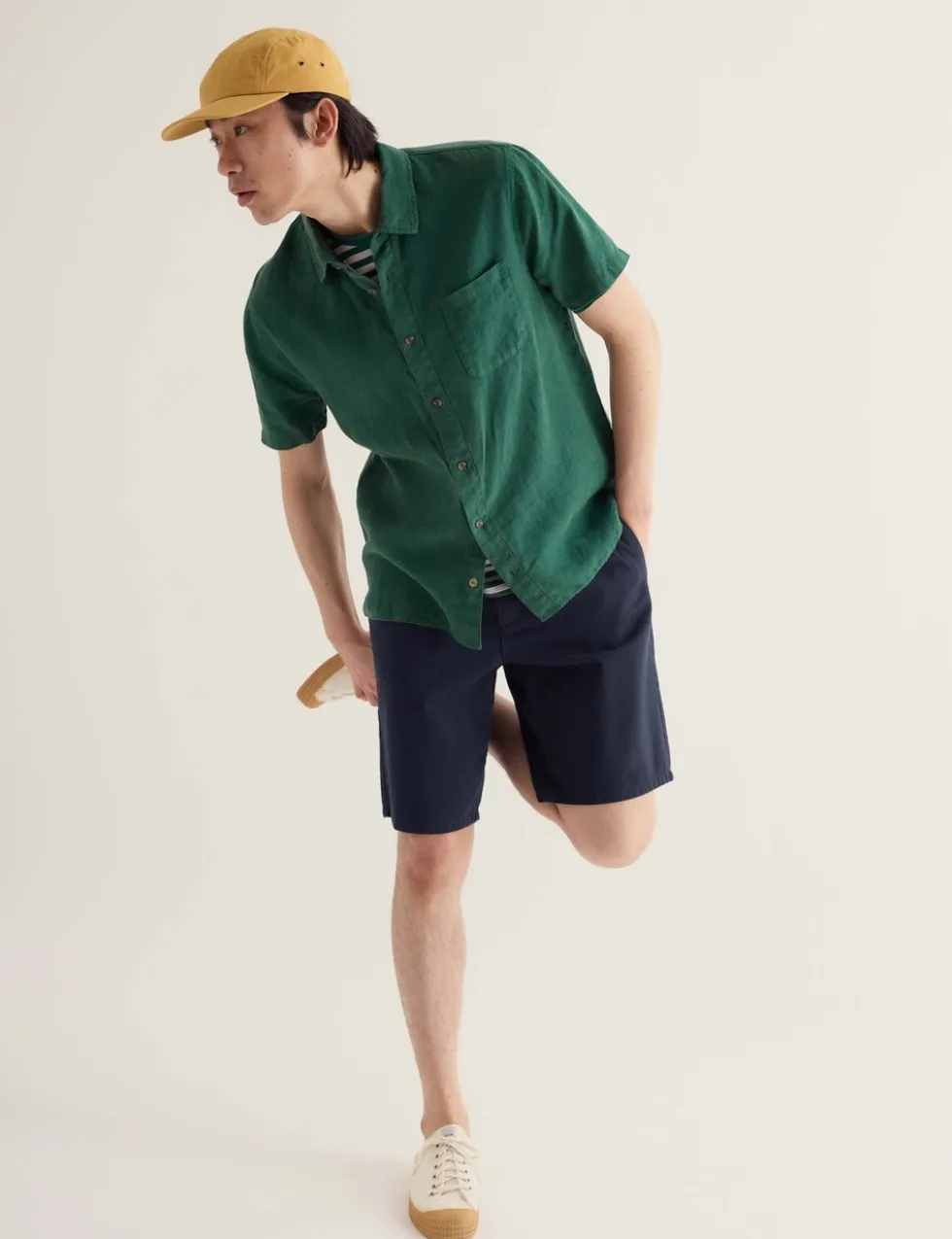Relaxed Fit Pure Linen Shirt