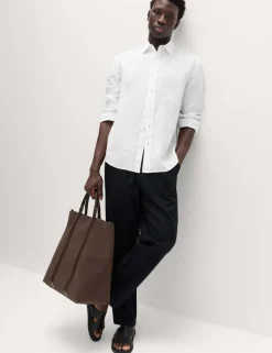 Relaxed Fit Pure Linen Shirt