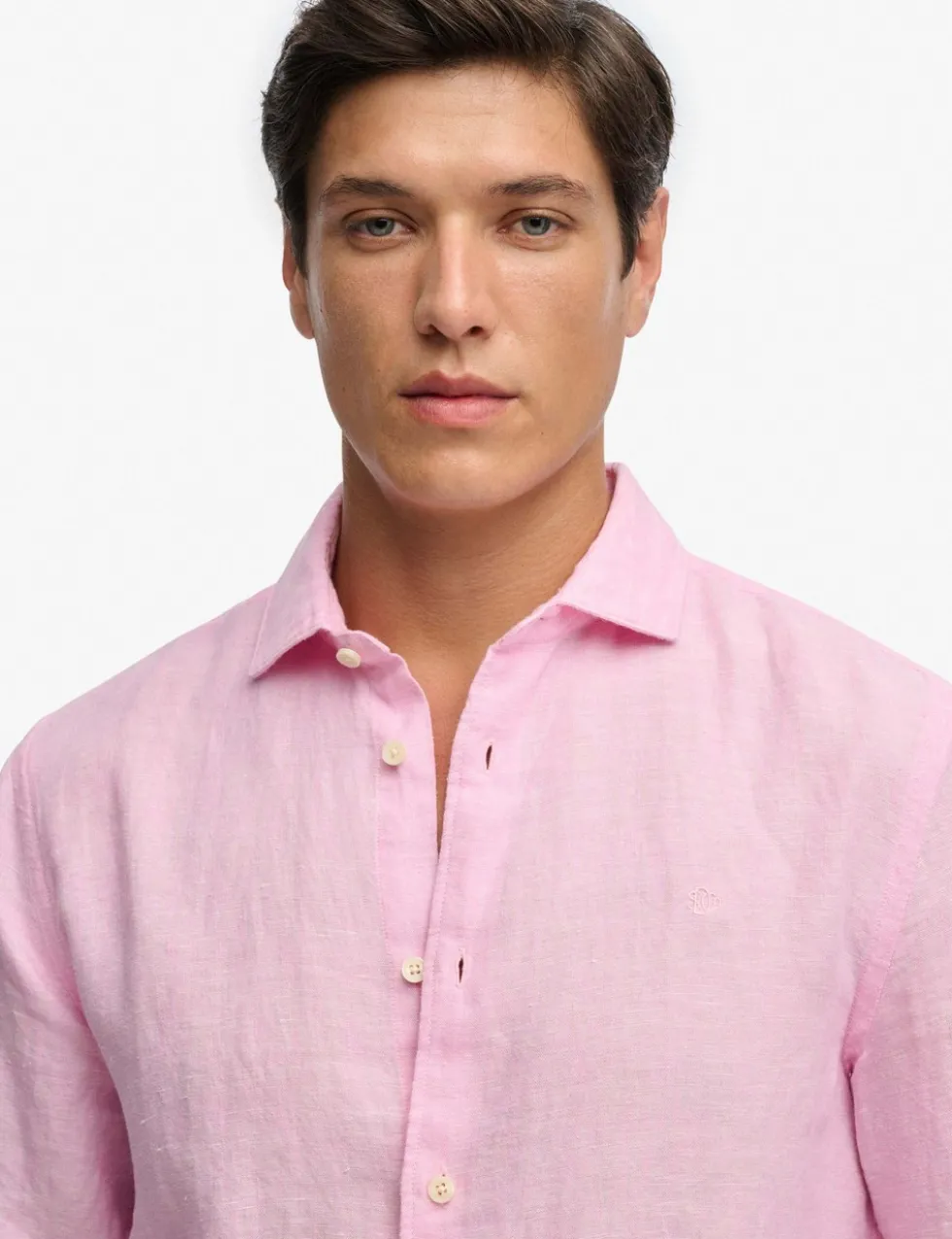 Relaxed Fit Pure Linen Shirt