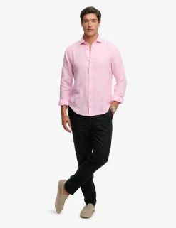 Relaxed Fit Pure Linen Shirt