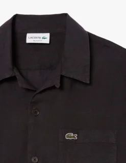 Relaxed Fit Pure Linen Short Sleeve Shirt