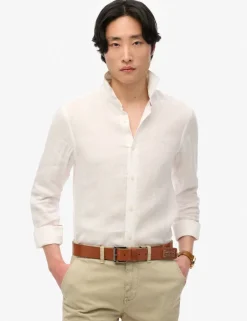 Relaxed Fit Pure Linen Shirt