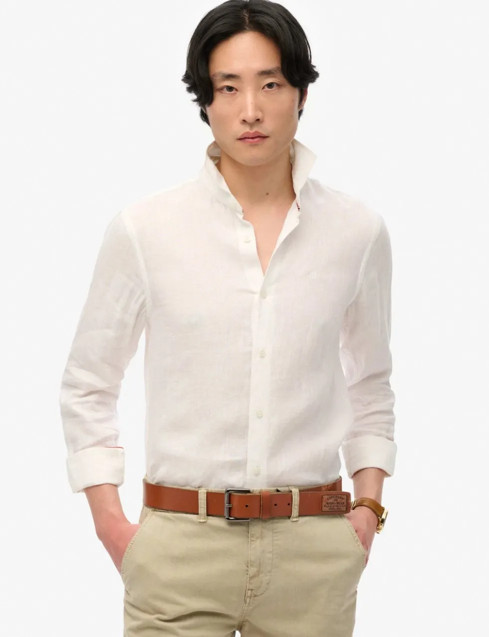 Relaxed Fit Pure Linen Shirt