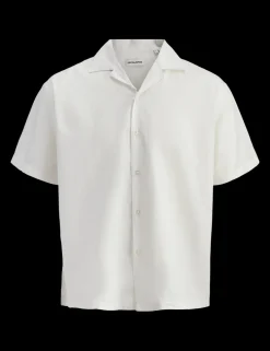 Relaxed Fit Revere Collar Short Sleeve Shirt