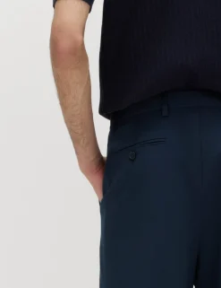 Relaxed Fit Smart Stretch Trousers