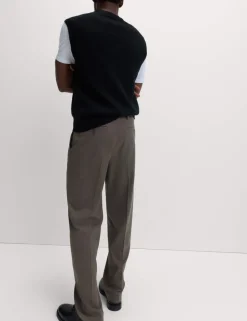 Relaxed Fit Smart Stretch Trousers