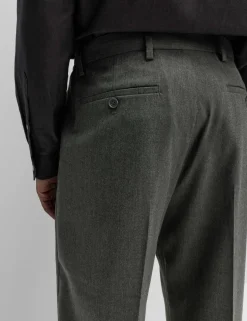 Relaxed Fit Smart Stretch Trousers