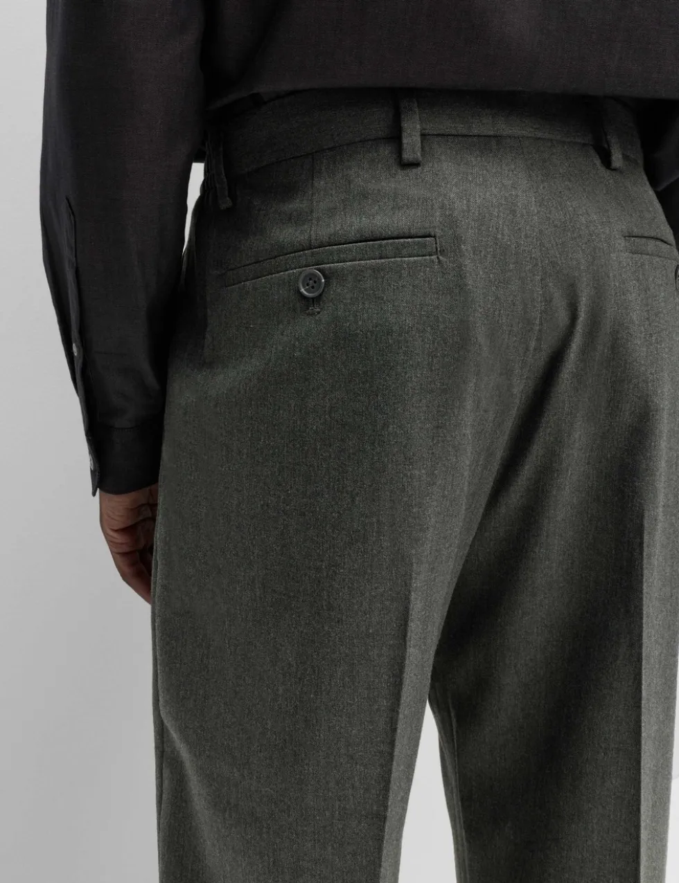 Relaxed Fit Smart Stretch Trousers
