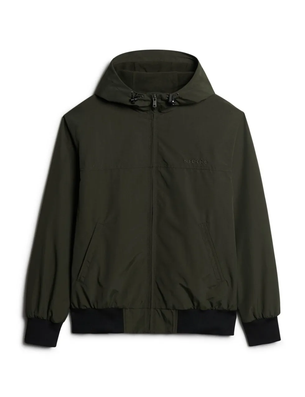 Relaxed Fit Surplus Hooded Bomber Jacket
