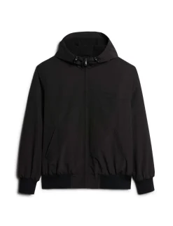 Relaxed Fit Surplus Hooded Bomber Jacket