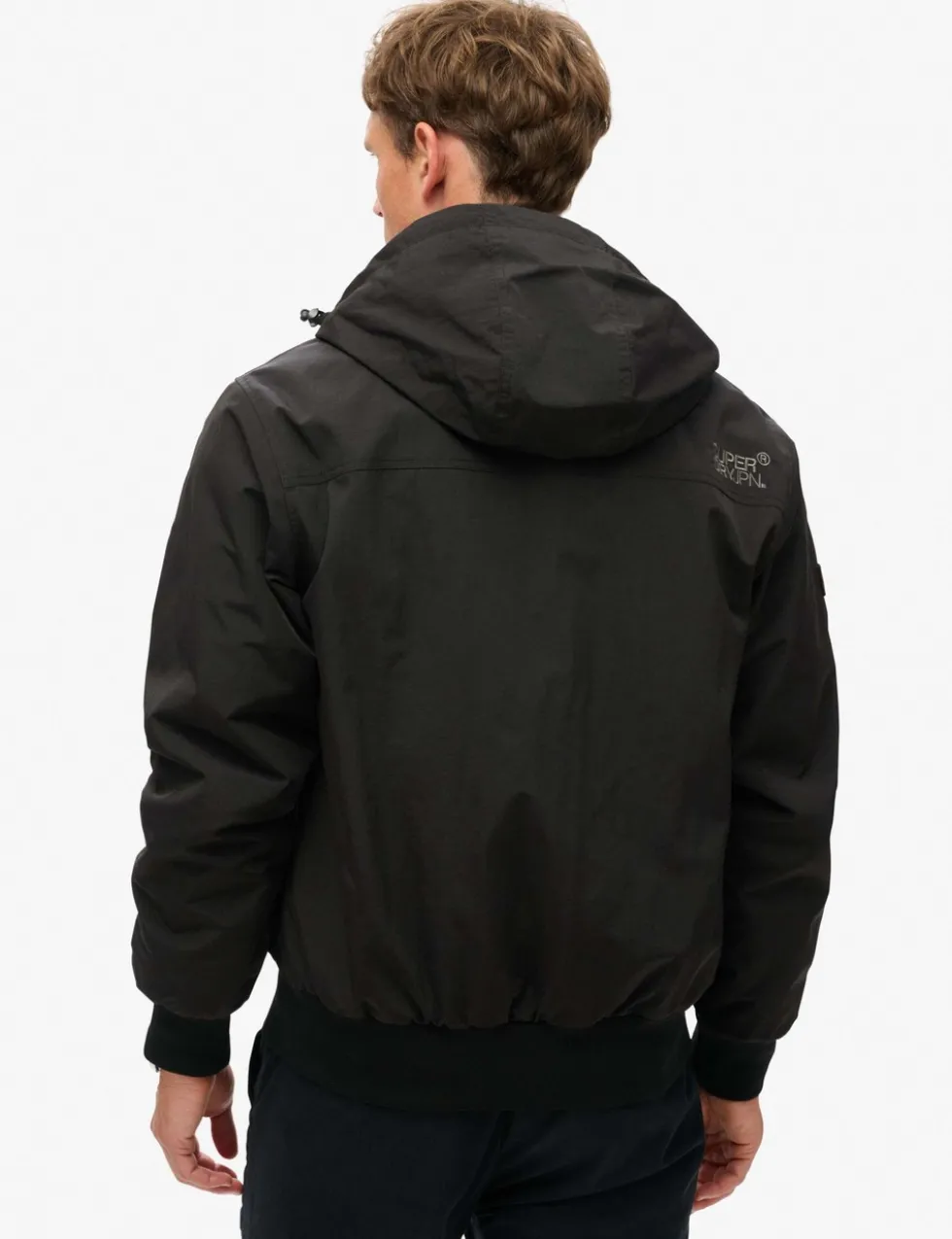 Relaxed Fit Surplus Hooded Bomber Jacket