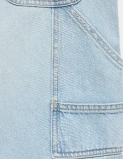 Relaxed Pure Cotton Carpenter Jeans (6-16 Yrs)
