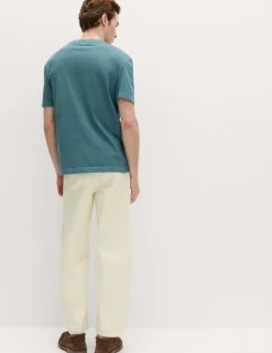 Relaxed Pure Cotton Garment Dyed T-Shirt