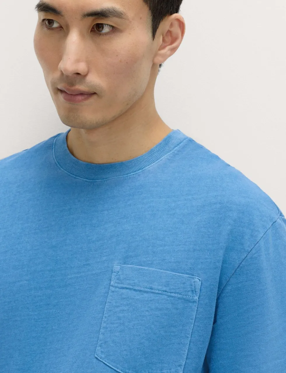 Relaxed Pure Cotton Garment Dyed T-Shirt