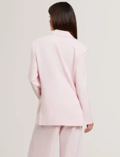 Relaxed Wrap Longline Blazer