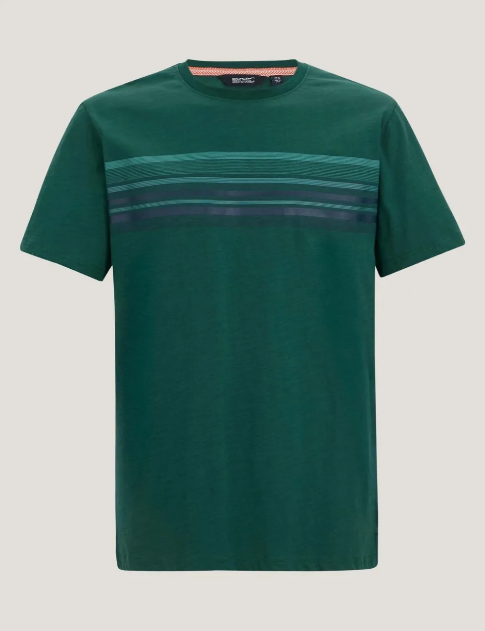 Rendro Pure Cotton Striped T-Shirt