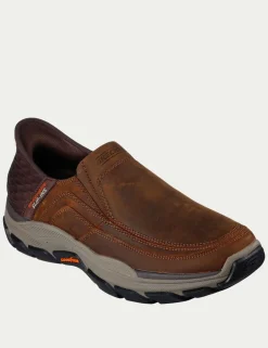 Respected Elgin Slip-ins Leather Trainers