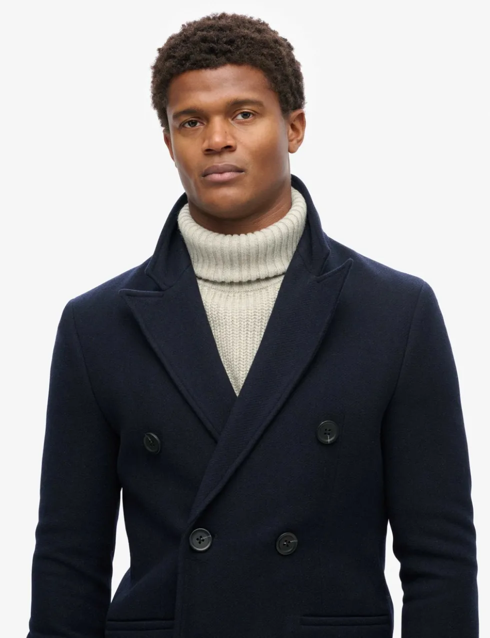 Revere Neck Overcoat