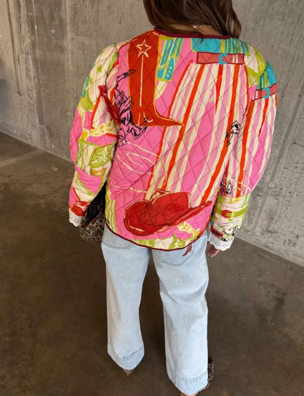 Reversible Patchwork Quilted Jacket