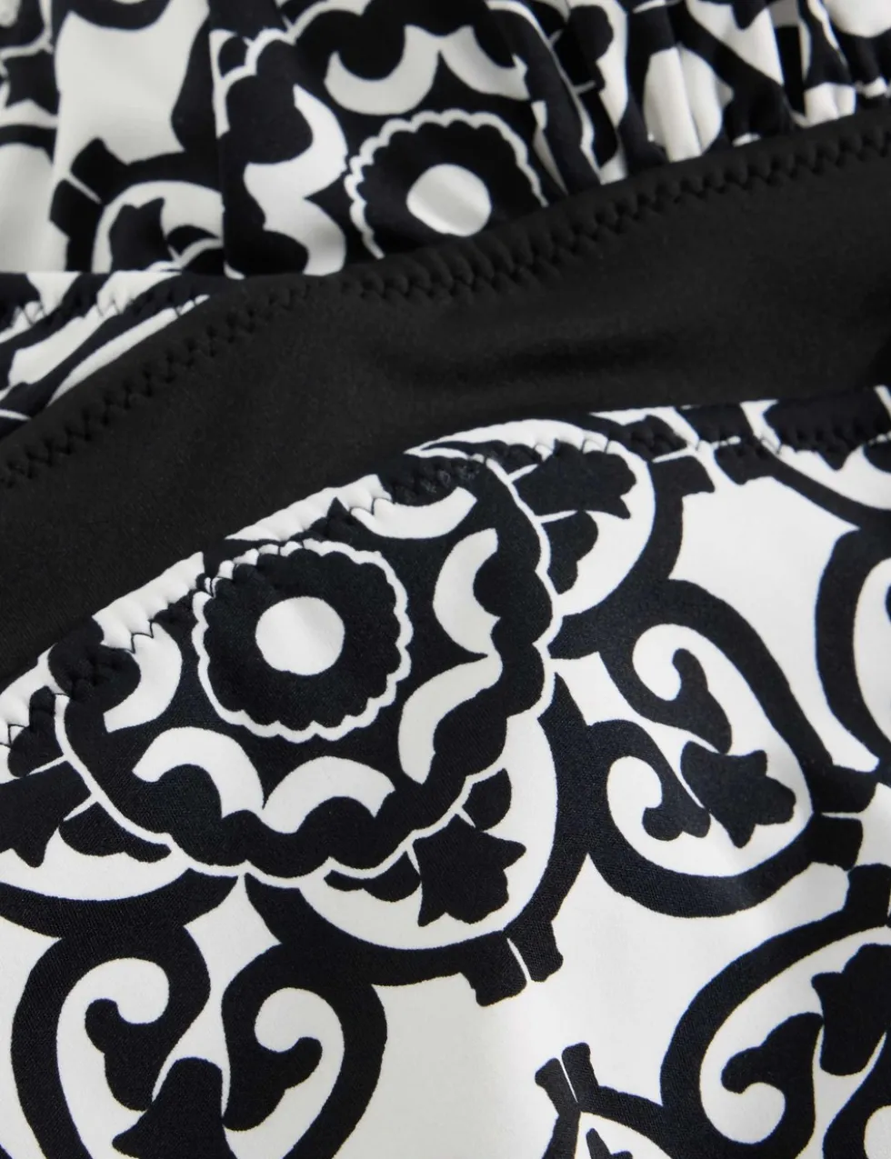 Reversible Printed Wrap Halterneck Swimsuit